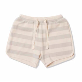 Wholesale Striped Pattern with Drawstring Children's Summer Cool and Breathable Home and Outdoor Shorts