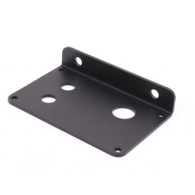 Popular Design Black Powder Coated Brackets for Electronic Applications