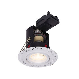 CE/UKCA certificate Fire Rated 30/60/90 minutes GU10 Downlight trimless frameless fittings OEM lighting fixtures