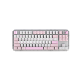 Mechanical feeling keyboard with backlit Mechanical keyboard with transparent shell 85 keys