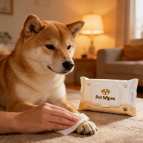 Manufacturer Low price Biodegradable Cat Wipes Fragrance Free Plant Based Pet Cleaning Wipes for Dogs
