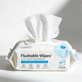 Manufacturer Low price Hypoallergenic Butt Wipes Unscented Extra Soft Flushable Toilet Wet Wipes