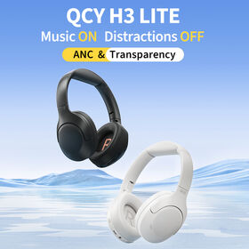 QCY H3 Lite ANC Wireless Headphones, 2-Mic support OEM/ODM Bluetooth 5.3, ENC Clear Calls 40mm Hi-Res Driver 9 EQ Settings QCY APP