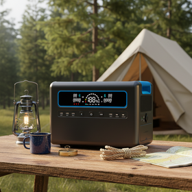 Off grid backup rv camping emergency 2400 watt outdoor home use ups portable solar inverter generator 2400w power station