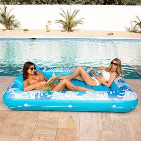 Bouée Gonflable Rayée Adulte – Anneau Piscine Retro XXL 75 Cm, Flotteur PVC Costaud Pour Plage, Lac Et Soirées Entre Potes