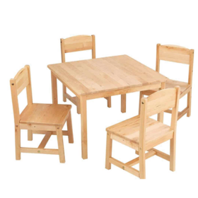 2026 Best Quality Table And Chair Set Wooden Study Table Toddler Activity Desk Kids Preschool Furniture