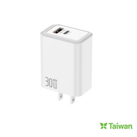 30W USB C + USB A Dual Port PD Wall Charger