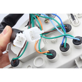 Scooter Round Gauge Set Complete Wiring Connectors Included Direct Fit Installation Reliable Monitoring Common Frame Designs