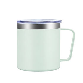 12oz Insulated Coffee Mug,Great for Morning Coffee at Home, Afternoon Tea at Office, Hot Cocoa by Campfire & Hydration on the Go
