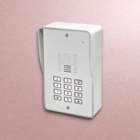 4G VoLTE Multi-Tenant Intercom System with Remote Gate Access Control 1500 User Wireless Door Phone with PIN Keypad