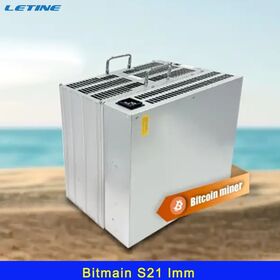 New Bitmain Antminer S21 Imm 215T Bitcoin Miner Immersion Cooling 16J/TH Efficiency 3440W 3 Phase 380-415V High Performance Asic
