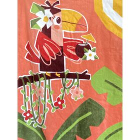 Hot Sale Reactive Printing 100% Cotton Velour Front Terry Back beach Towel