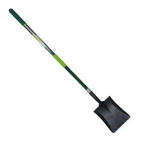 High Quality 50Mn Steel Fiberglass Handle Square Point/Mouth Digging Shovel