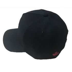 Top-selling item Ladies 100% polyester heavy twill sports cap Black