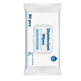 Supplier Wholesale Daily Use 80pcs Customize Package Disinfectant Wipes OEM Antibacterial Hand Wipes