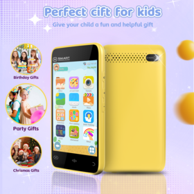 Kids Smart Phone Kids Toys Cell Phone Toddler Learning Play Toy Phone Cartoon Kids Digital Smart Phone Birthday Gift