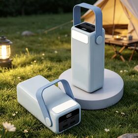 2026 Hot Selling40000mAh Power Bank PD22.5W Fast Charging useful Camping Light Outdoor Portable Power Bank for Smartphones