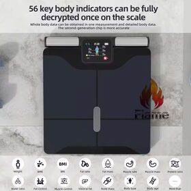 8 Electrodes Body Composition Scale Medical Scale Weight with APP Free SDK Wifi and Bluetooth Body Fat Scale