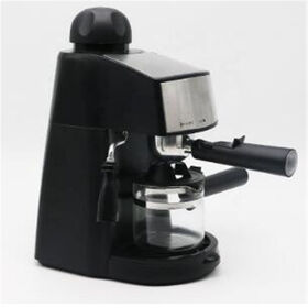 Stainless steel decoration3.5 bar 4 cups professional espresso coffee machine