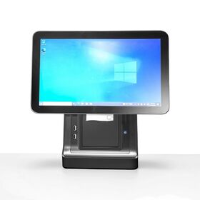 15.6 Inch POS System Point of Sale Built-in Printer and Scanner for Retail Restaurant From Factory