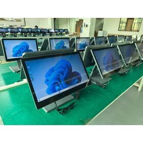 Caja Registradora con Pantalla Táctil de 15.6 Pulgadas, Terminal TPV Todo en Uno, Sistema TPV de Aluminio Completo
