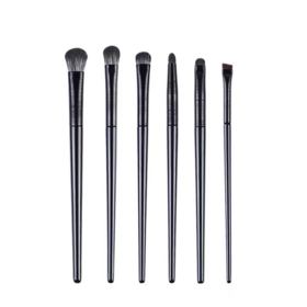 Wholesale price 6-Piece Soft Bristled Eyeshadow and Eyeliner Blade Brushes Small Detail Makeup Brush Set for Face Use