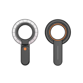 Stand Cincin Magnetik Mini Ponsel Peringkat Teratas 2026 & Tongkat Selfie Bluetooth dengan Penyesuaian 360 Derajat untuk Ponsel Pintar