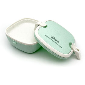 Custom Design 3-Layer Square Plastic Children's Bento Lunch Box with Compartment for School Food Storage Microwavable