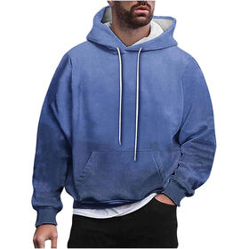 Men's Pullover Hoodies Unisex Oversized Acid Washed Drop Shoulder Custom Print logo Design Men's 100% Cotton Fleece