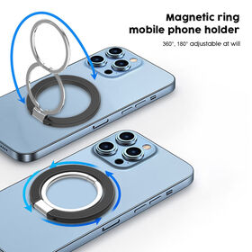 Nouveau Mini Support Magnétique pour Téléphone Portable à Anneau et Perche à Selfie Bluetooth Améliorée 2026, Réglable à 180 Degrés pour Voyage de Camping