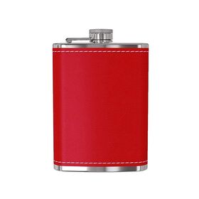 2026 Best Quality 6/7/8OZ Leather Liquor Alcohol Flask Wine Bottle Stainless Steel Hip Flask and Funnel Gift Set