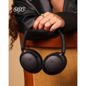 QCY H3S Fones De Ouvido Sem Fio 13mm 40mmDual Driver 7-Mic 43dB Híbrido ANC 102H Playtime suporte OEM/ODM Bluetooth 6.0 Hi-Res Áudio