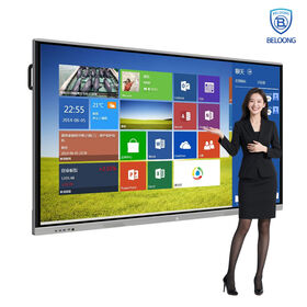 Interaktives Smart Whiteboard LCD Display Panel mit fortschrittlicher Technologie - Das beste Smart Board für das Klassenzimmer
