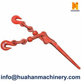 Heavy Duty Lever Chain Binder, Forged & Cast Handle, Truck Trailer Cargo Lashing Tensioner