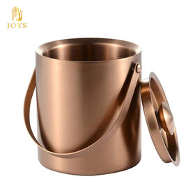 Ember Es Stainless Steel Double Wall Insulated Rose Gold dengan Tutup - Produsen Cina