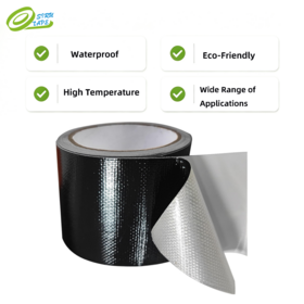 W040 Heavy Duty Self Adhesive PVC Tarpaulin Repair Tape Rainproof Canvas Tape for Awning Tent Outdoor Cover