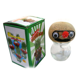 tinplate plant kit with soil seed flower option