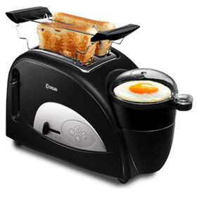 Stainless Steel Bread Toaster: Portable and Automatic for Easy Use