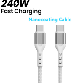 Special product Nanocoating Cable, highly effective stain, dirt resistance, keep the cable clean and flesh for longer usse