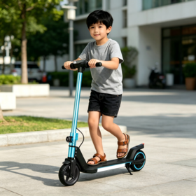 Heiß verkaufte Kinder-Elektro-Scooter, neuer OEM-Elektro-Scooter 21,6V 150W, einfach faltbarer Kinder-Elektro-Scooter für Kinder