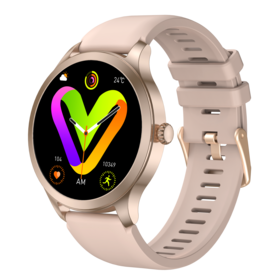 LW92 1.32" TFT BT Calling Smart Watch IP68 Heart Rate Blood Oxygen Monitor 270mAh Battery Multi-Sport Tracker Smartwatch