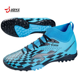 Factory Supply High-End Large Size Unisex Non-Slip Turf Football Shoes Custom ODM/OEM Soccer Sneakers PU Upper Autumn All
