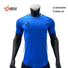 Custom Design Soccer Jersey Short Sleeve Breathable Summer Team Wear Durable