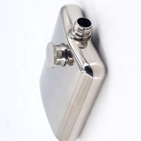 2026 Hot Sell Popular Mini Leakproof Drinking Flask Stainless Steel Camping Pocket Hip Flask