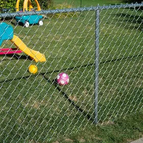 Sport Fence/Chain-link Fence of hot-dipped galvanized and pvc-coated,easily install for playground fence