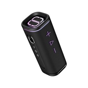 D5 Compact Bluetooth Speaker,30W som potente. Proteção IPX7 totalmente à prova d'água, reprodução prolongada 12 horas para diversão durante todo o dia.