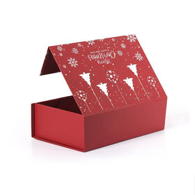 Factory Wholesale Christmas Packaging Gift Custom logo Christmas Gift Box Magnetic Cosmetic Box