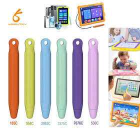 Pena Stylus Pasif Silikon untuk Anak-anak - Menggambar dan Menulis di Tablet dan Smartphone Layar Sentuh, Desain Ramah Anak