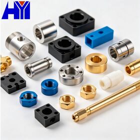 Usine professionnelle d'alimentation OEM ODM CNC Usinage de pièces de forage 3/4/5 Axe CNC Fraisage Aluminium Anodisé En Laiton Composant de Cuivre