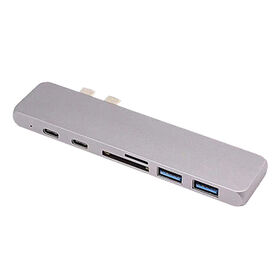 Multi functions type C hub, HDMI 4K/30HZ, card reader ,USB HUB ,PD Thunderbolt 3